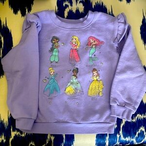 Disney princess 4T sweatshirt
